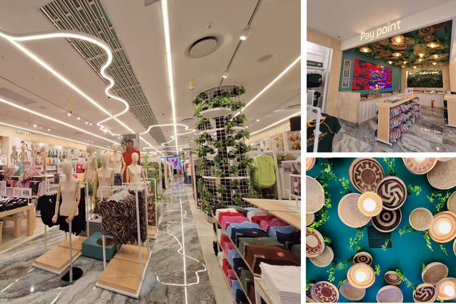 Bespoke solution for Pick n Pay Clothing flagship store