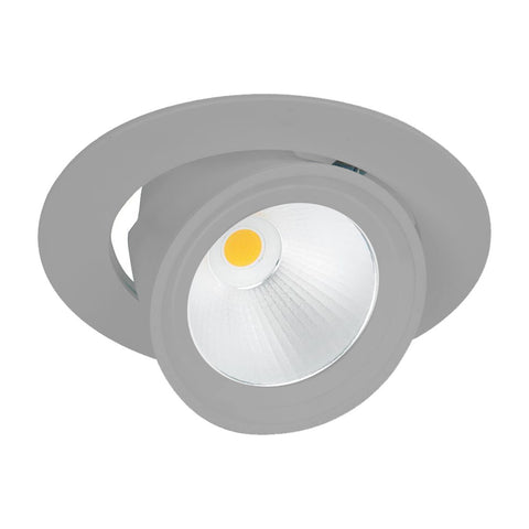 Rubicon Lean 153 LED Downlight - Silver Finish